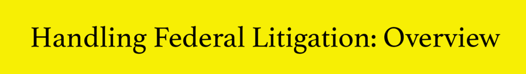federal_litigation